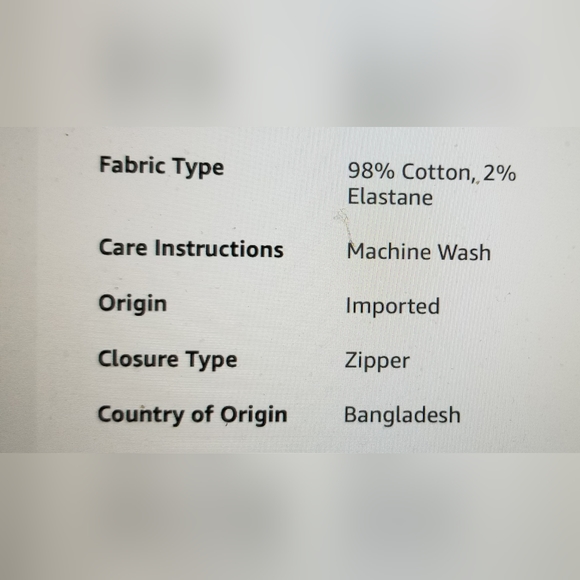 NWOT WOMENS STRETCH CHINO TWILL PANT - Picture 6 of 13